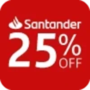 Santander 25% off