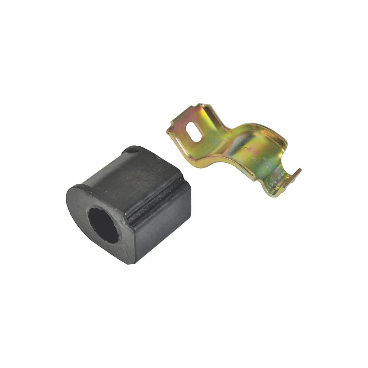 KIT DE GOMA + ABRAZADERA SUSPENSION DELANTERA 23MM (INTERNO) 