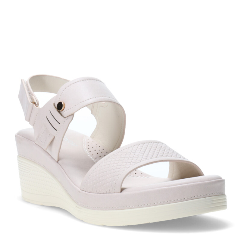 Sandalias de Mujer Lady Confort BORGER con plataforma Nude
