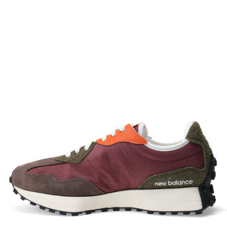 Championes de Hombre New Balance 327 Bordó - Marrón - Verde