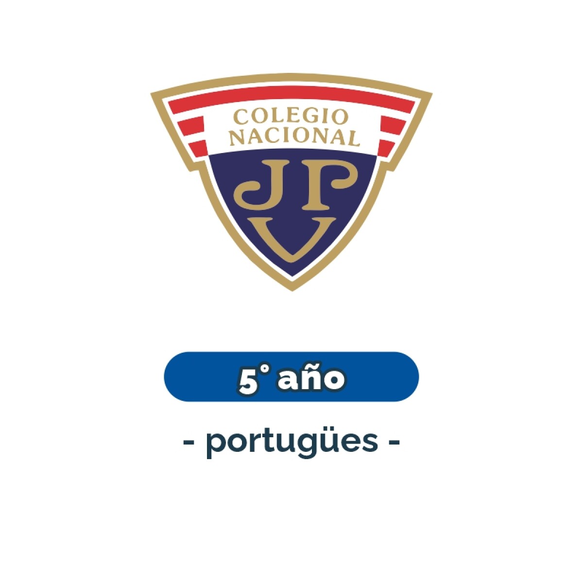 Lista de materiales - Primaria 5° año Portugües JPV 