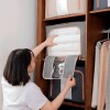 Cesto caja almacenamiento transparencia con cierre Cesto caja almacenamiento transparencia con cierre