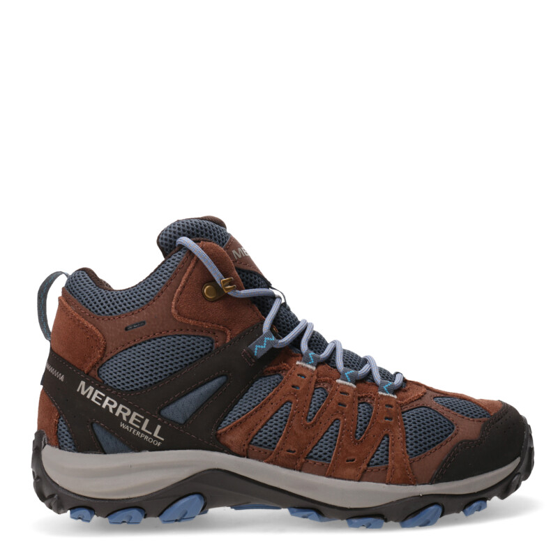 Championes de Hombre Merrell Accentor 3 Mid Marrón - Azul Piedra