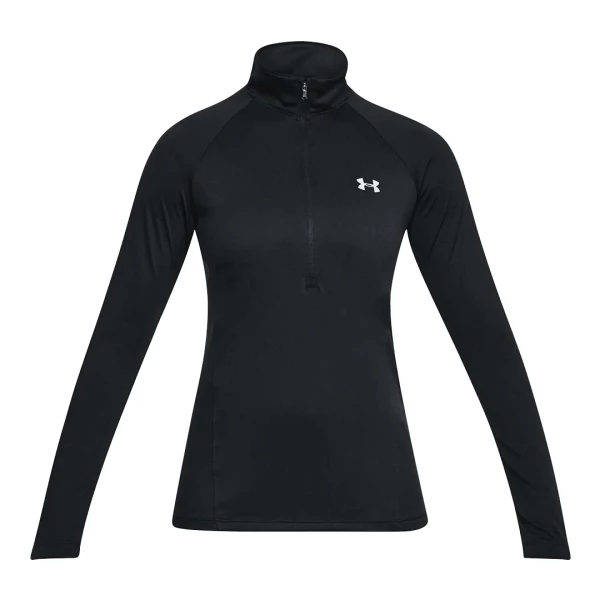 Tech 1/2 Zip - Solid - UNDER ARMOUR NEGRO