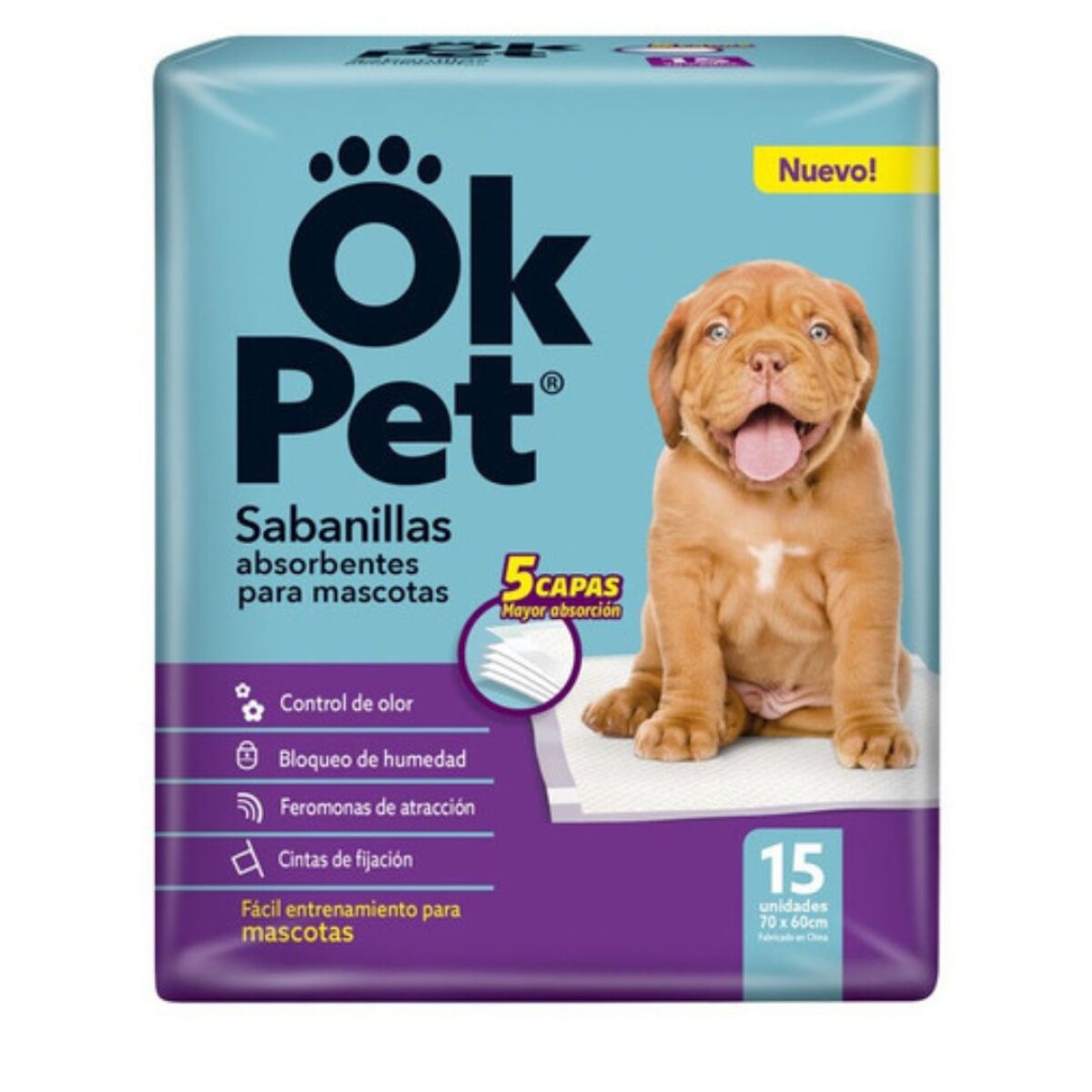 Sabanillas Ok Pet Paños Entrenamiento 