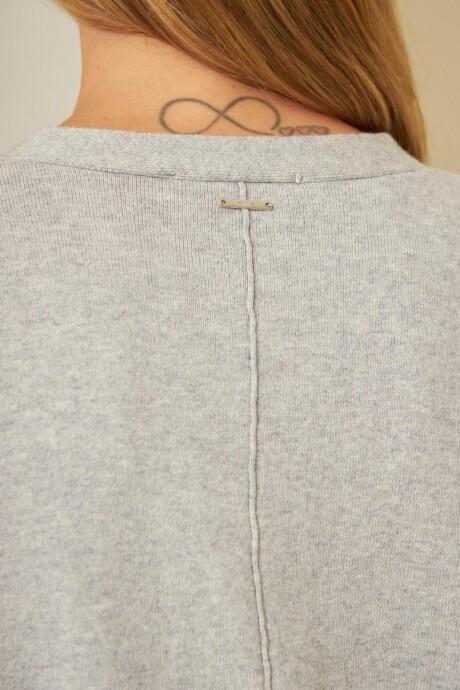 CARDIGAN MALENA GRIS