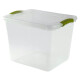 Caja organizadora 28 lts Wenbox TRANSPARENTE