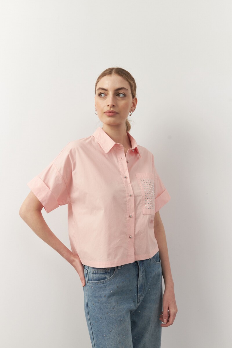 CAMISA RISSO Rosa Palido