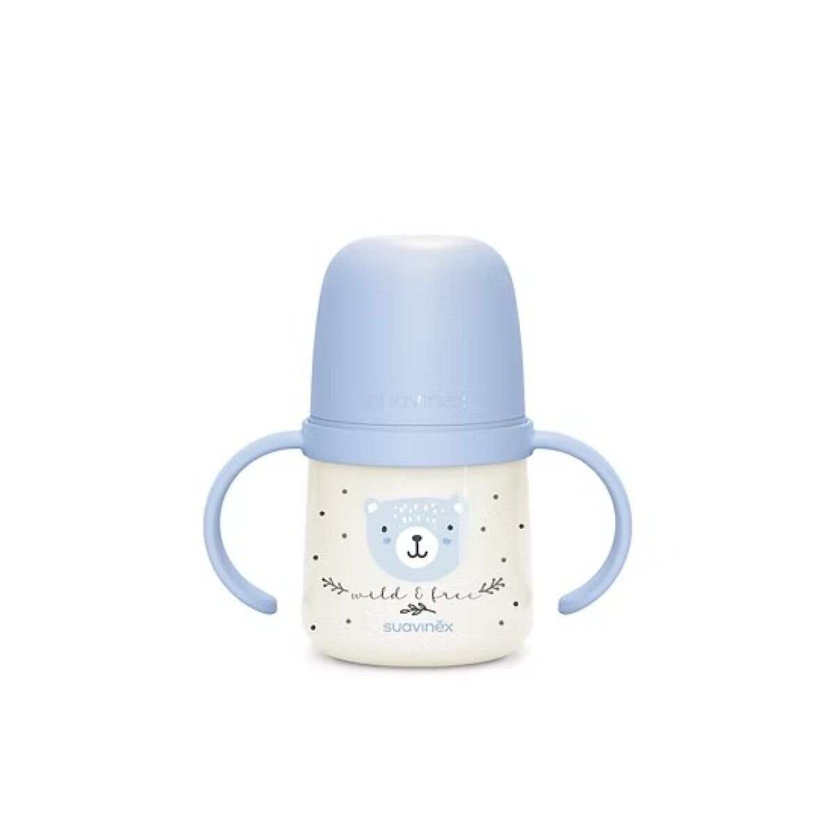 Vaso First Bottle SX PRO 6m+ SUAVINEX - bear celeste 