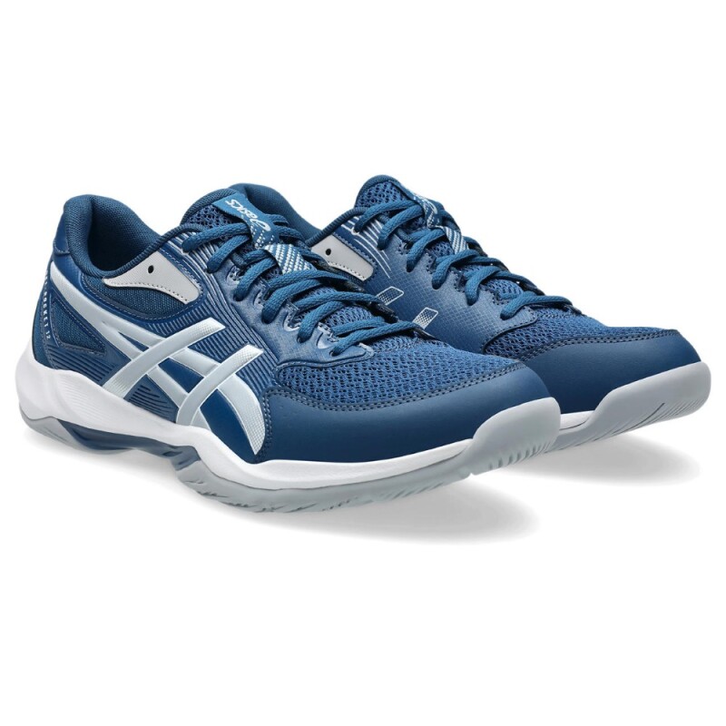 Zapatillas Voley Gel-Rocket 12 Hombre Mako Blue/piedmont Grey