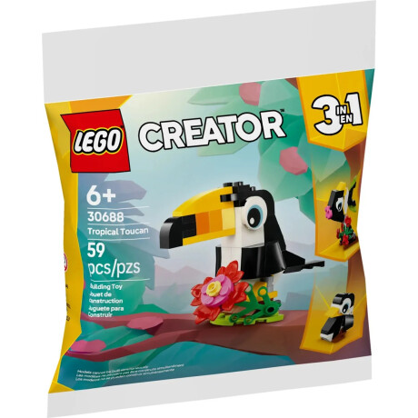 Lego Creator 3 en 1 - Tucán Tropical - 30688 Lego Creator 3 en 1 - Tucán Tropical - 30688