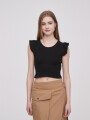 Remera Cetine Negro