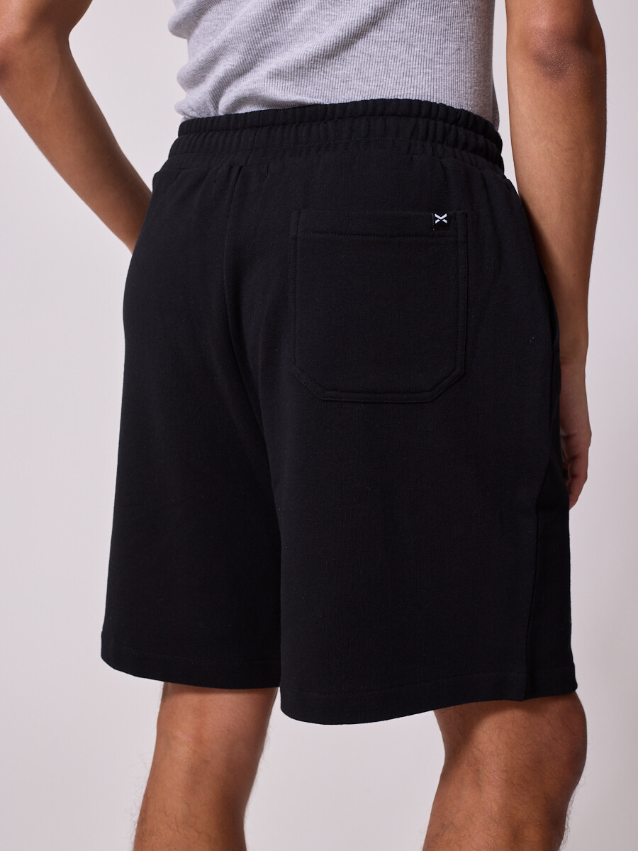 BERMUDA FELPA OLEDAS26 DIXIE Negro