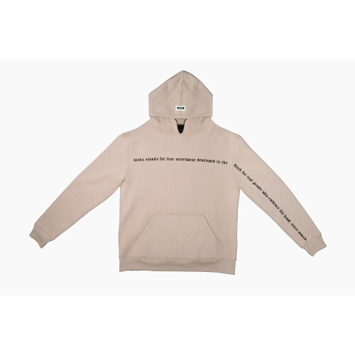 Abrigo Hoody KicksLab de Hombre Gris