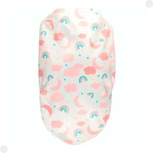 Sobre swaddle de dormir BUBA para bebe rosado