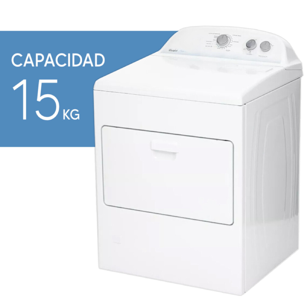 SECARROPAS WHIRLPOOL 3LWED4815FW FRONTAL ELECTRICO blanco