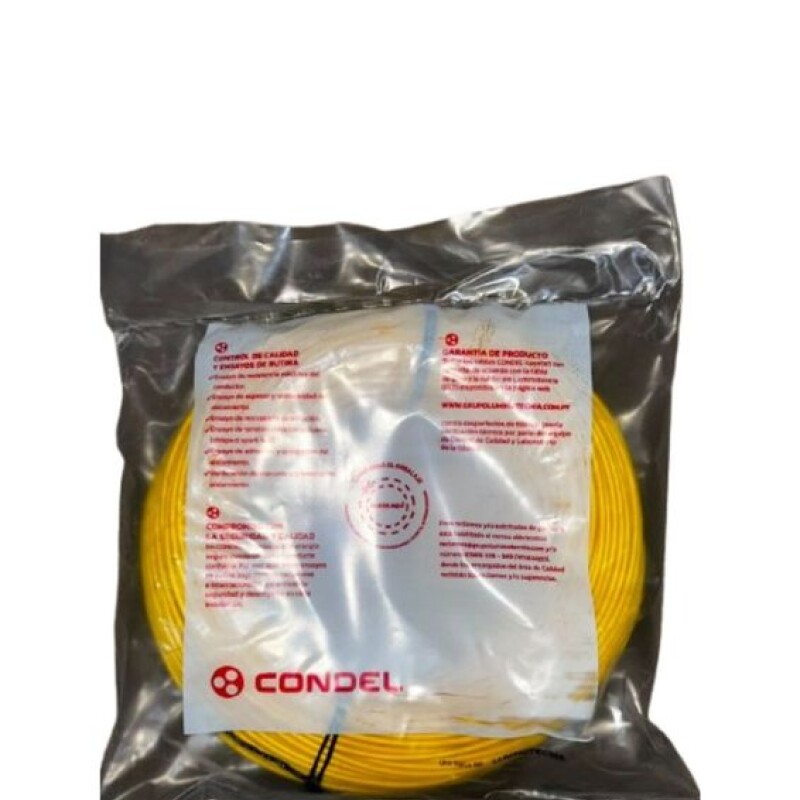CABLE MULTIFILAR 6,00MM2 AMARILLO CONDEL CABLE MULTIFILAR 6,00MM2 AMARILLO CONDEL