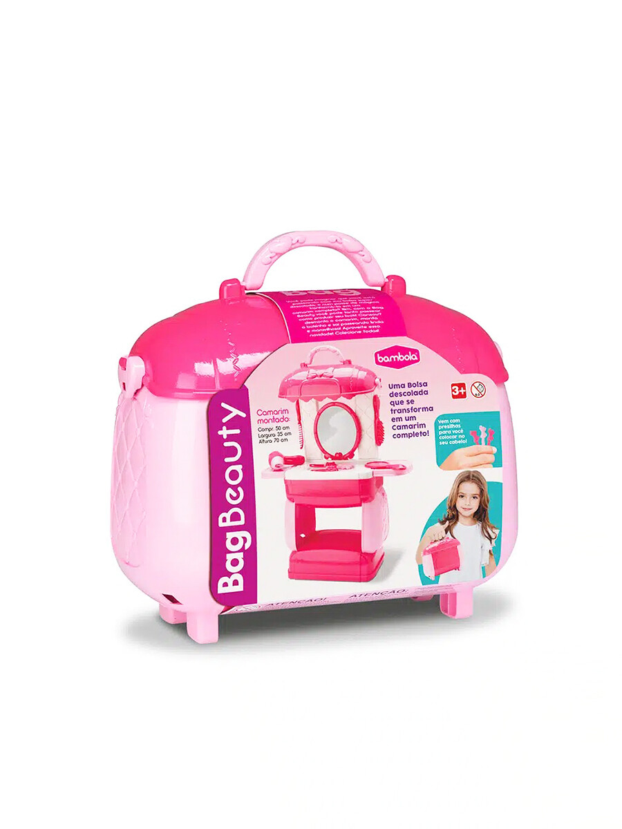 BEAUTY BAG SET DE BELLEZA - ROSADO 