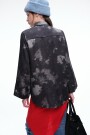 CAMISA OVER PRINT Negro