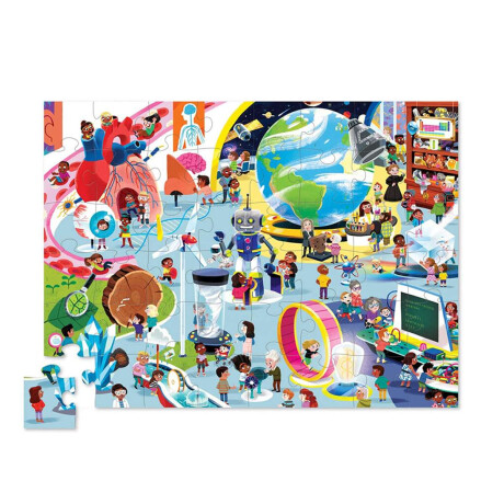 Puzzle Crocodile Creek 48 Piezas 45 cm x 60 cm Ciencia