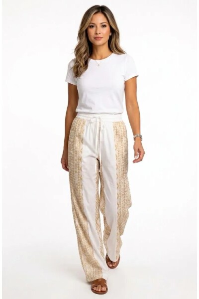 PANTALÓN CLASSIC TRIANGLE Blanco