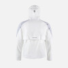 Asymmetrical Hooded Desert Anorak - Hombre White/carbon