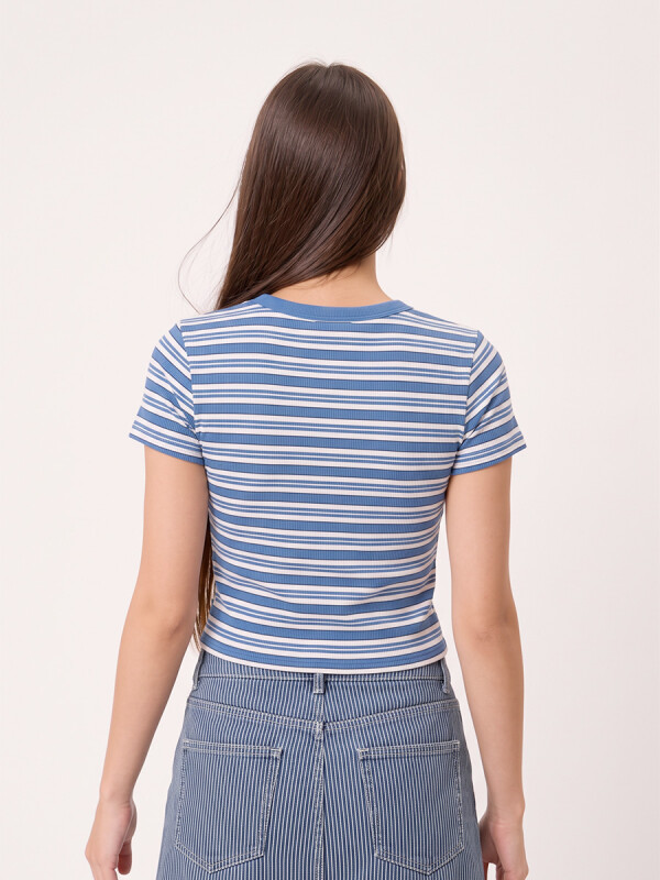 TOP ELIONA RUSTY Azul