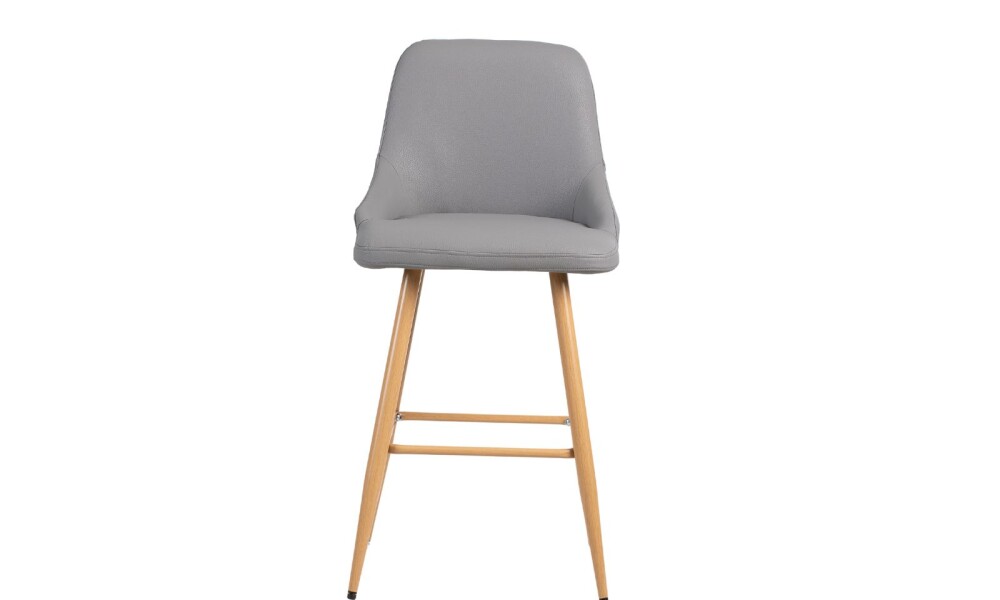 Banqueta BRUNA en PU Gris