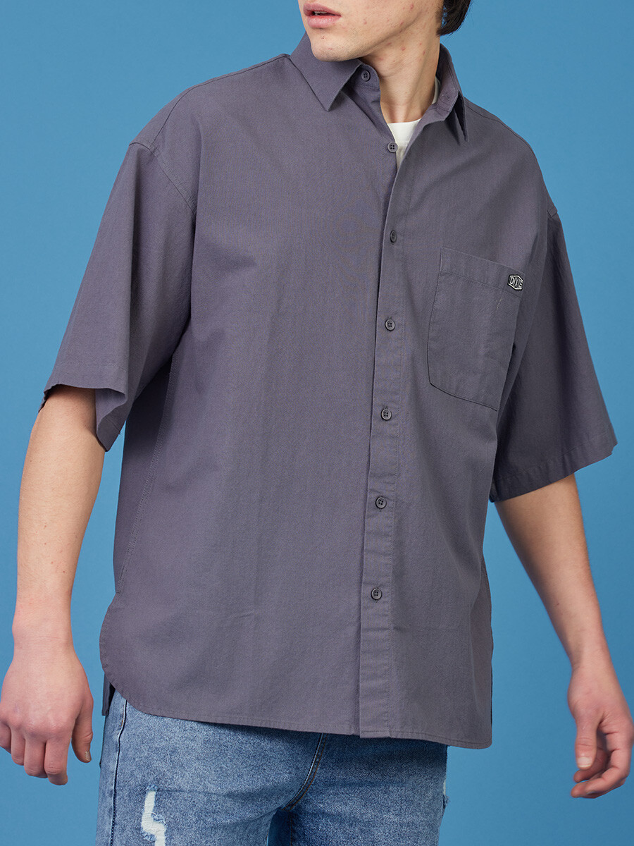 CAMISA QUEIRA DIXIE Gris Oscuro