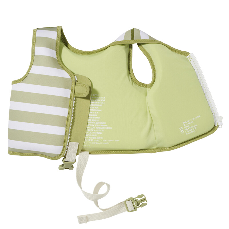 CHALECO Chaleco Salvavidas Niños Talle 1-2 Años Wild Khaki Sunnylife