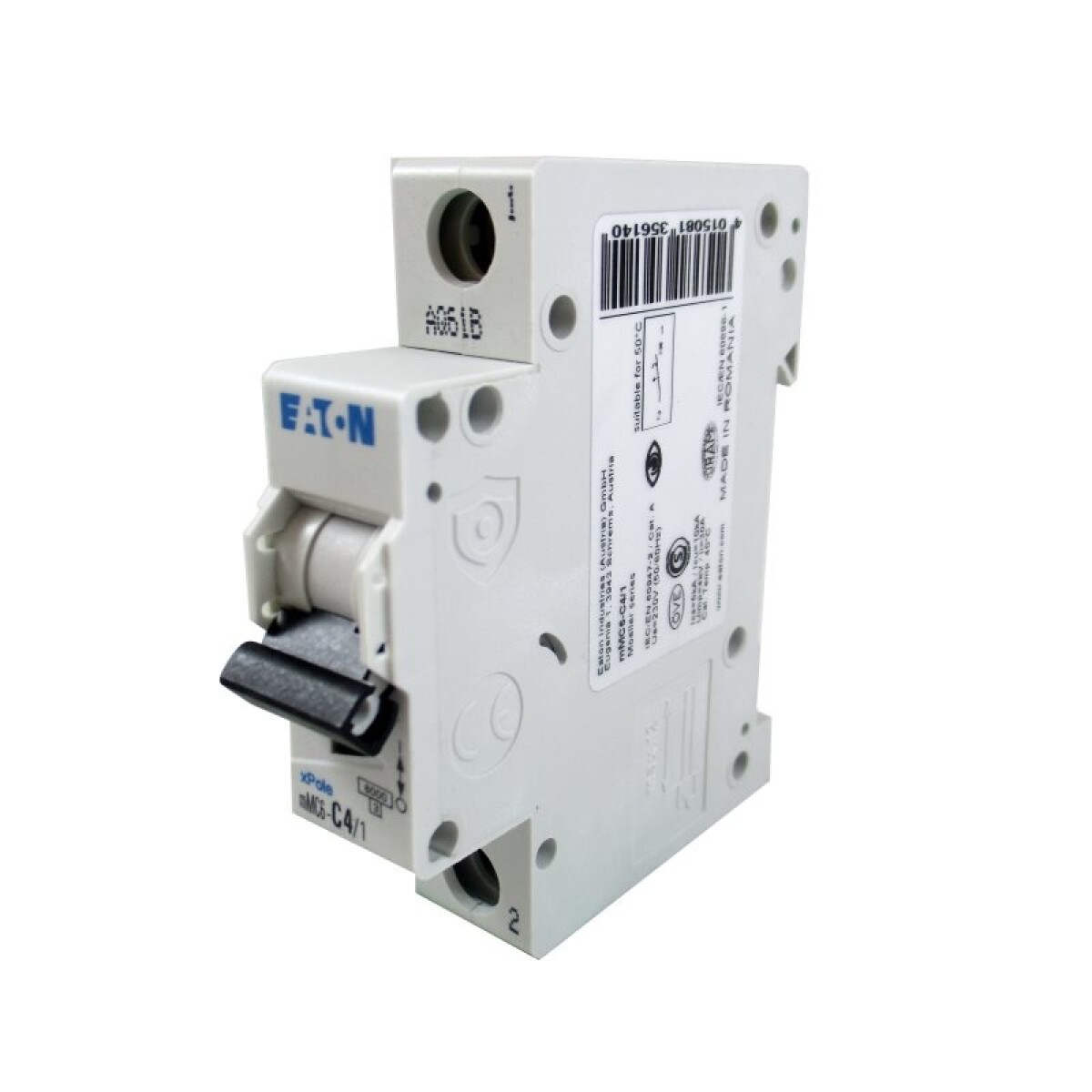 DISYUNTOR DIN 1X 04 A 06 KA EATON 