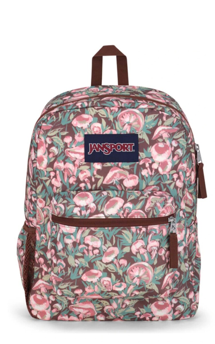 MOCHILA CROSS TOWN - PAINTERLY MUSHROOMS 
