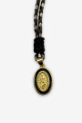 Collar de cuerda Negro
