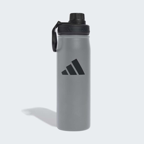 Botella Adidas Metálica Gris