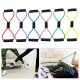 Banda Elástica Forma 8 Resistencia Entrenamiento Fitness Purpura