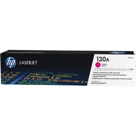 HP TONER CF353A 130A M177/M176 MAGENTA 1000 COPIAS Hp Toner Cf353a 130a M177/m176 Magenta 1000 Copias