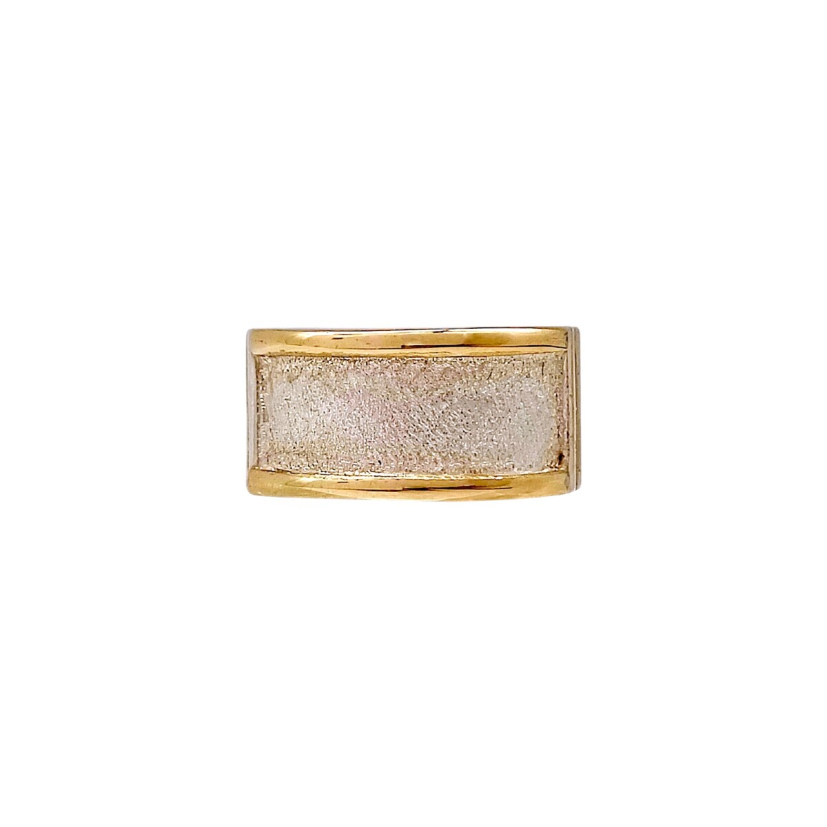 Anillo esclavo- Plata y Oro-Sin piedra-AN5954 - sinpiedra 