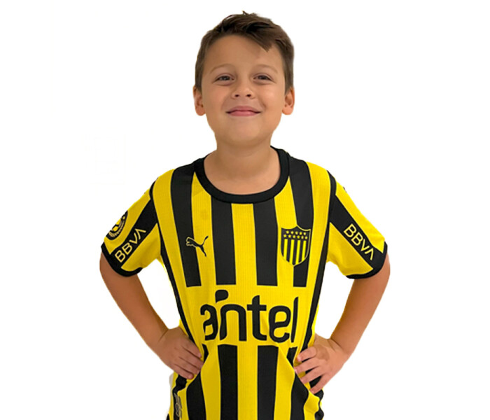 Camiseta Peñarol Jrs Amarillo/Negro