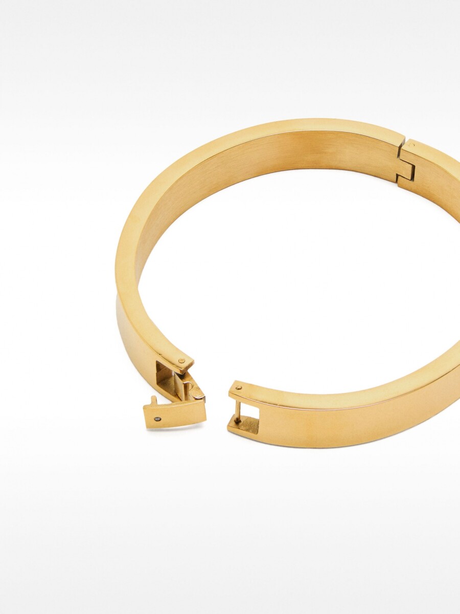Pulsera Rígida Dorada - Acero Inoxidable dorado