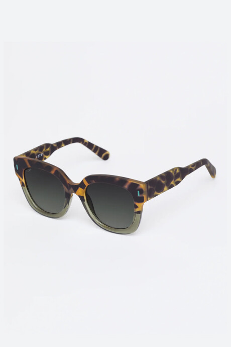 Lentes Tiwi Kerr Bicolor Green Tortoise/green Lenses