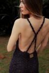 Octopus Dress Negro