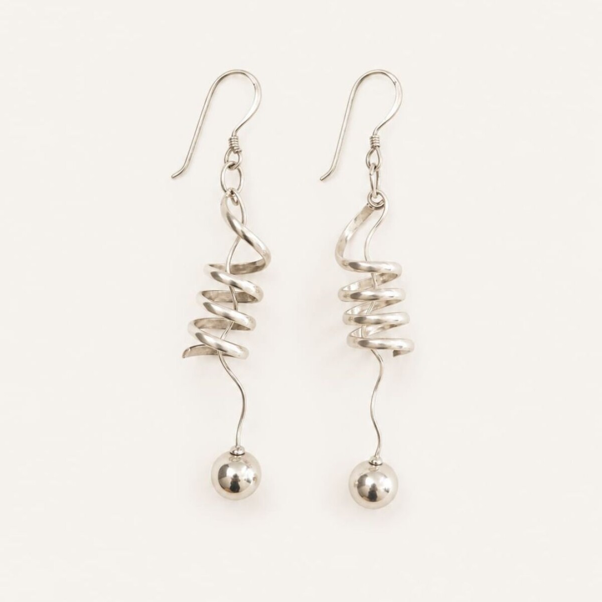 Caravanas Espiral - Plata 925 