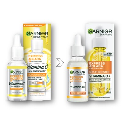 Serum Garnier Express Aclara 30 Ml. Serum Garnier Express Aclara 30 Ml.