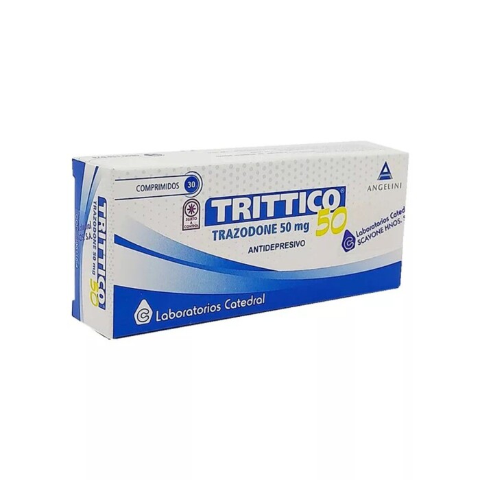 TRITTICO 50 MG. CJ X 30 COMPRIMIDOS única