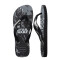 Sandalias de Hombre Havaianas Star Wars Negro