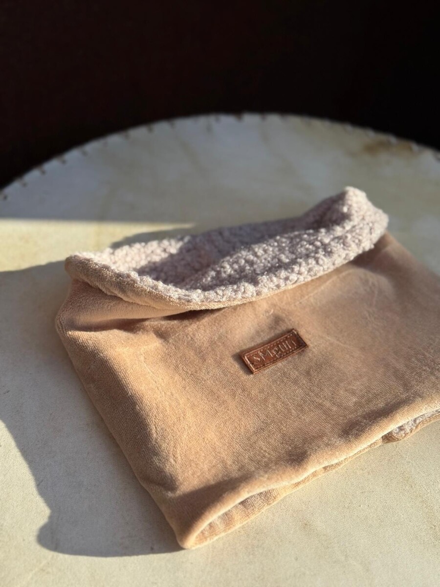 Mini Neck Gurí - Beige / Topo 
