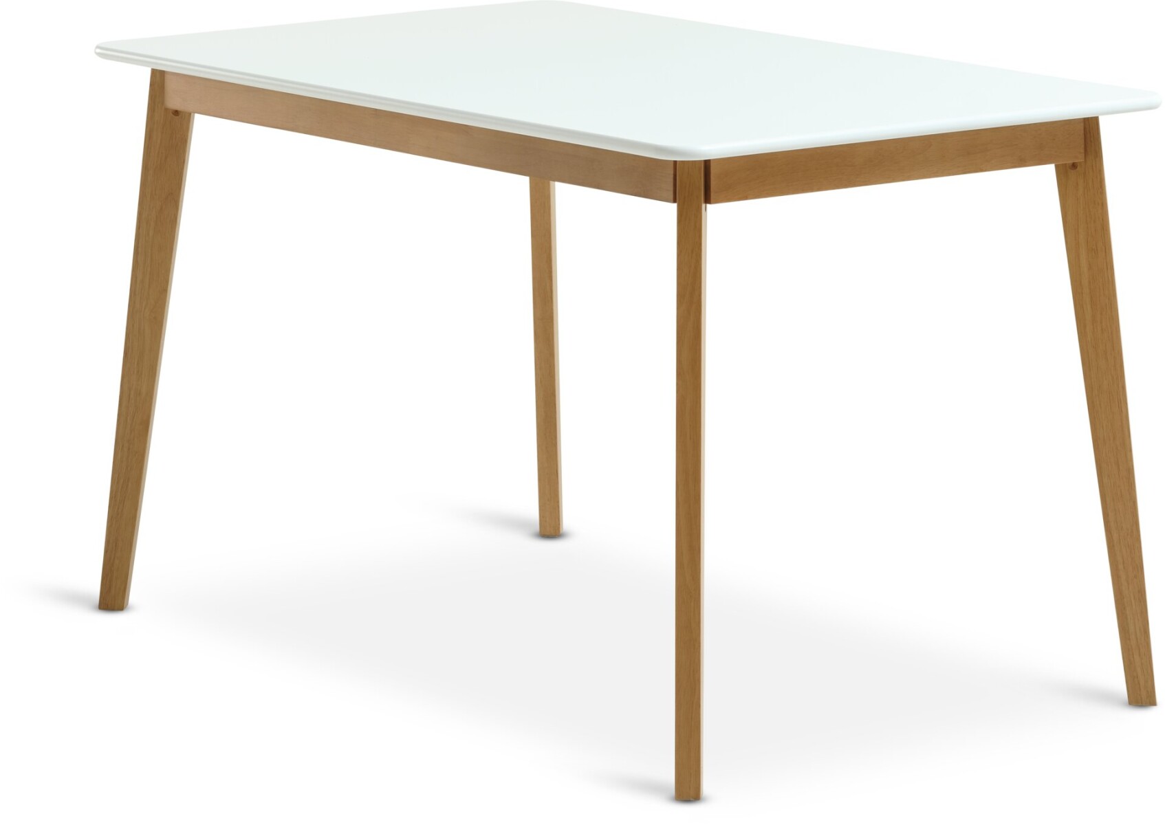 Mesa de comedor JEGIND 80x130 roble/blanco 