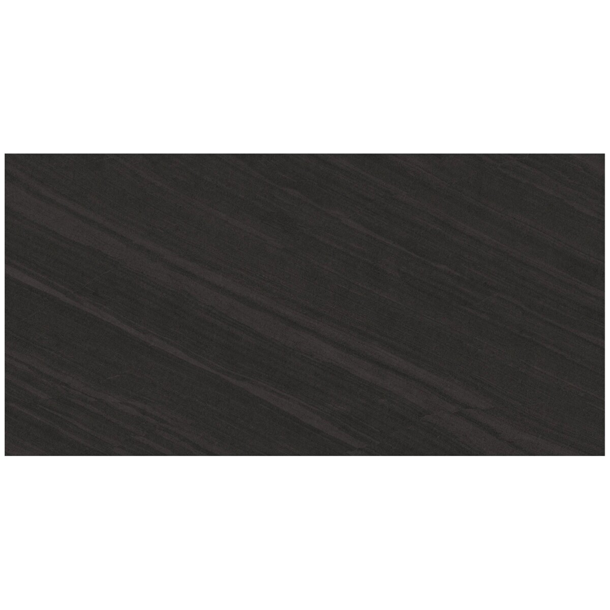 Porcelanato Rectangular Mate Negro Rustico Pieza 80X240 Cm 