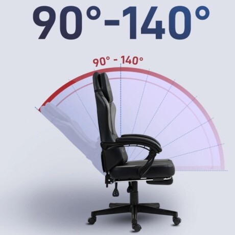 SILLA GAMER SHOT- WARLORD COLOR NEGRO 001