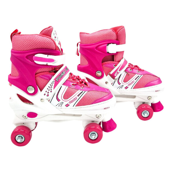 Patin Artistico Semi Profesional Patines Niños Infantil Variante ROSA TALLE L
